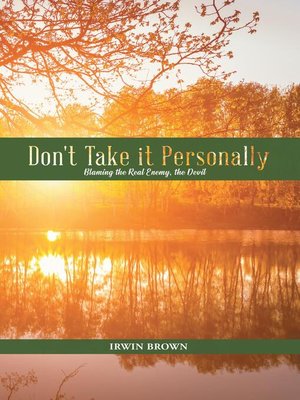 cover image of Don't Take it Personally
